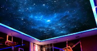 Натяжной потолок звездное небо Ефремов, цена от 5378 руб.