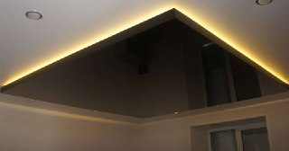 Натяжной потолок с подсветкой Ефремов, цена от 2160 руб.