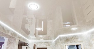 Натяжной ПВХ потолок Ефремов, цена от 2160 руб.
